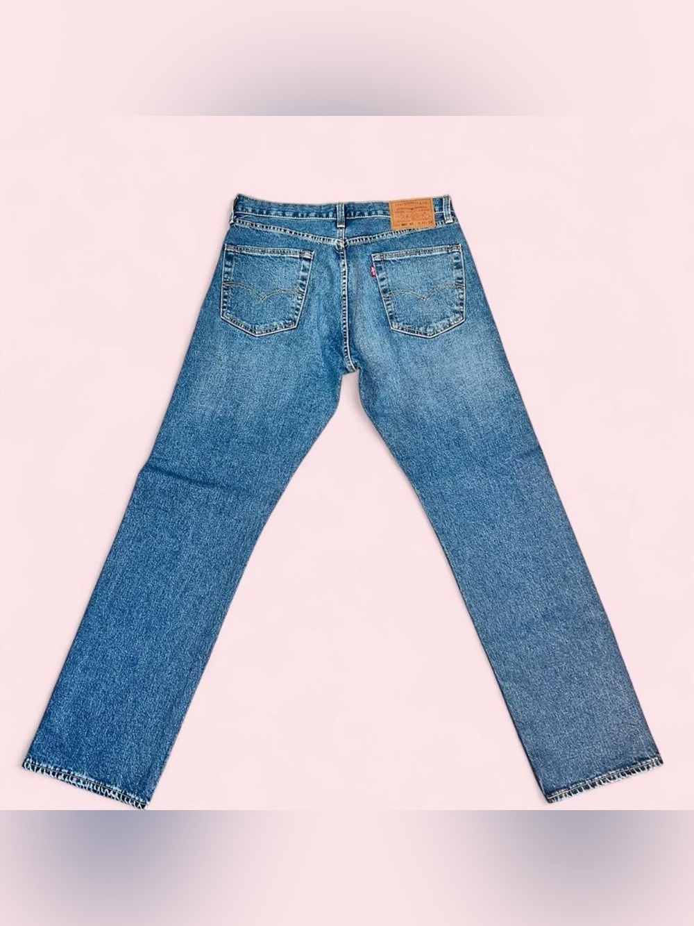 2022 Levi's 501 premium big E blue jeans - Picture 2 of 3